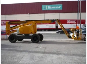 21 Meter Articulating Diesel Boom Lift - Haulotte HA20PX