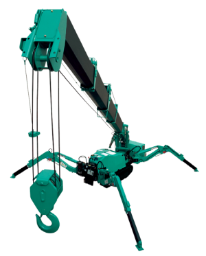 3 Ton Spider Crane Rental - Maeda MC285