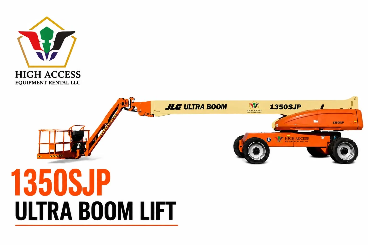 43M Telescopic Boom Lift JLG 1350 SJP