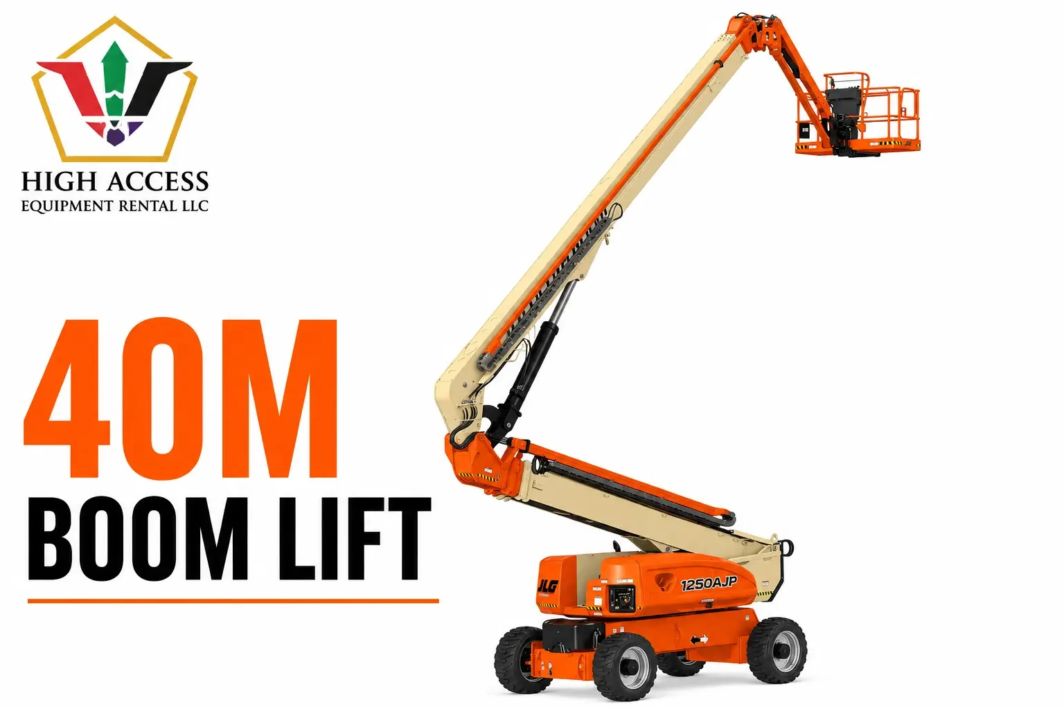40M Boom Lift JLG 1250 AJP
