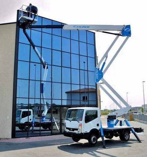 aaj equipment truck mounted boomlifts rental