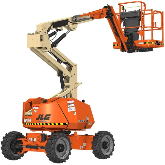 xe boom nang nguoi hybrid jlg articulating boomlift h340aj